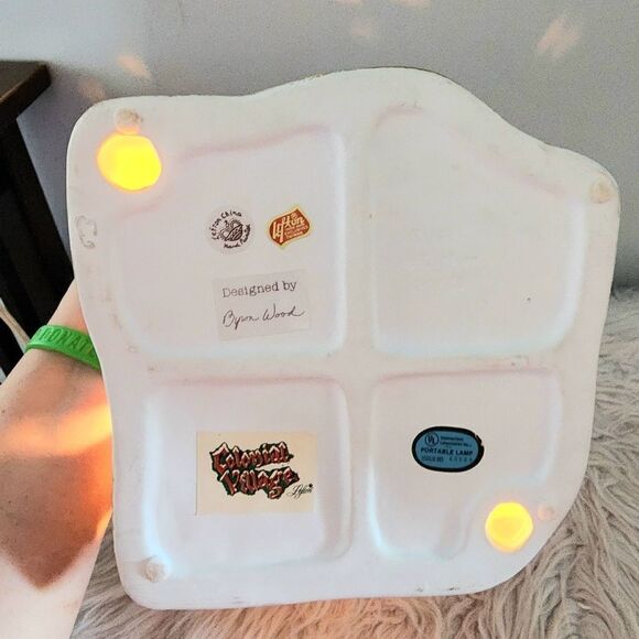 Lefton Colonial Village vintage 1991 Main Street Church #00230 - Picture 5 of 11